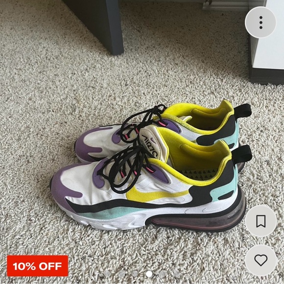 Nike Men’s 270 Air Max React. - Picture 4 of 6